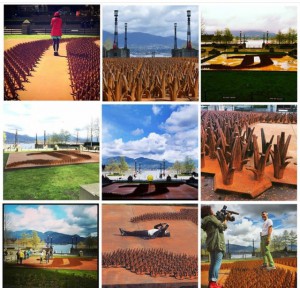 Ai Weiwei.F GRASS.HarbourGreenPark in Vancouver.montage.2014 - 2016 project.FullSizeRender (4)
