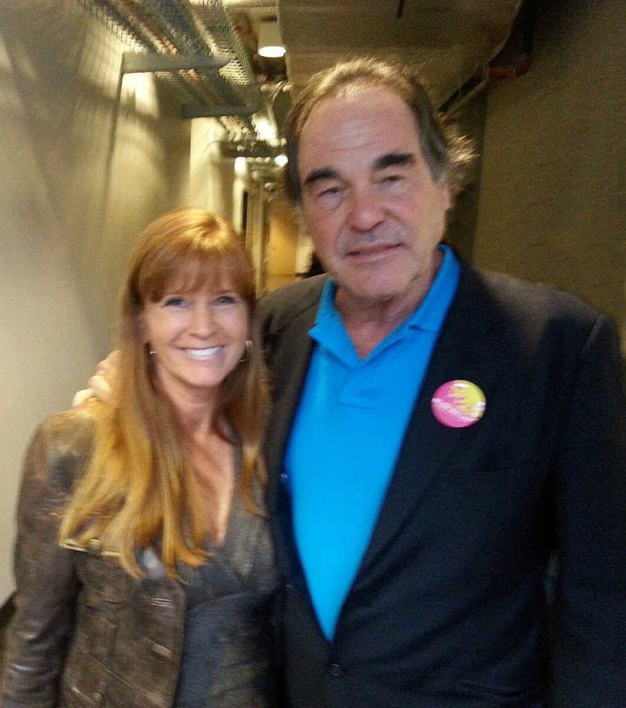 Oliver Stone and Suzette 